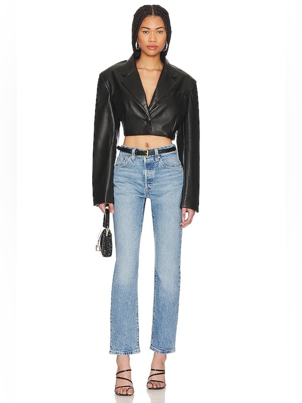Revolve 501 Straight Jeans in Hollow Days
LEVI'S